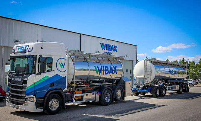 Wibax transport vehicle with the new cabin decor