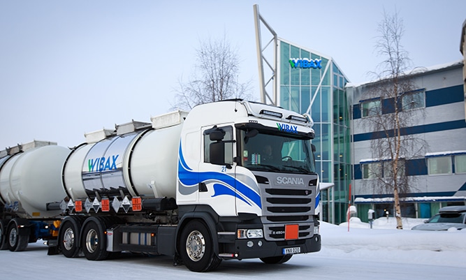 Wibax tanker truck