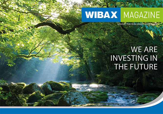 Newsletter from Wibax March 2016
