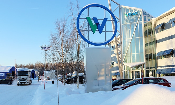 The energy agreement means that Wibax buys renewable energy for the main office in Piteå, but Wibax’s other operations around Sweden are also included in the agreement.