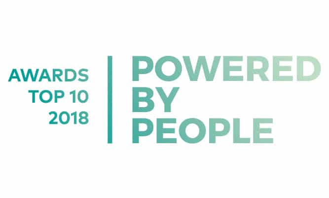 Year 2018 - Wibax is one of the top 10 in Powered by People! Powered by People is an award that Netsurvey established in 2017 to reward the companies that have worked hard with the results of their employee survey.