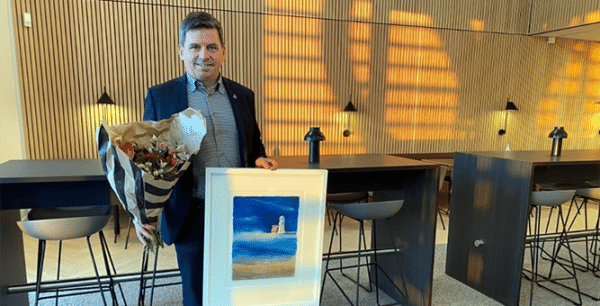 Jonas Wiklund is Norrbotten's Leader of the Year