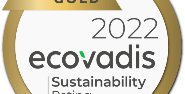 Wibax received a gold medal in Ecovadi's assessment of the company's sustainability work
