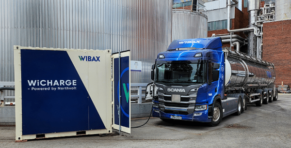 Fixed charging stations – the next step in Wibax’ electrification journey